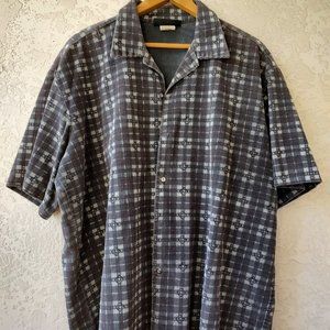 Kweejibo Cocktail Shirt Grey cotton Corduroy